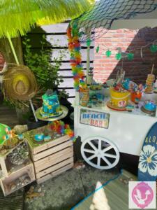 Sweettable tropical party